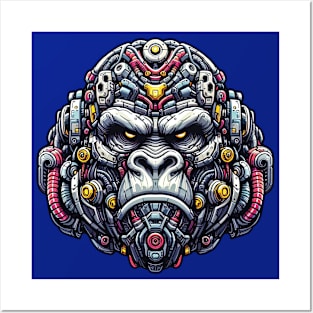 Mecha Apes S01 D29 Posters and Art